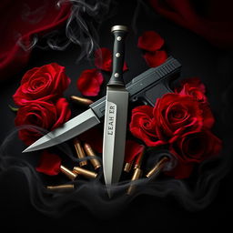 An evocative A4 dark romance book cover, measuring 1414 px x 2250 px, featuring a dramatic black and red background that conveys an intense atmosphere