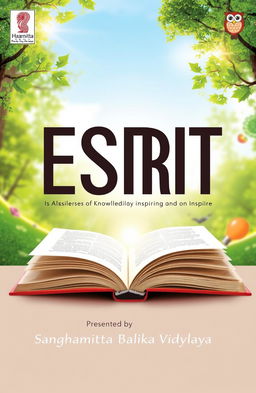 The word 'ESPRIT' displayed in large, bold, and stylish typography at the center of the image