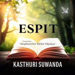 The word 'ESPRIT' displayed in large, bold, and stylish typography at the center of the image