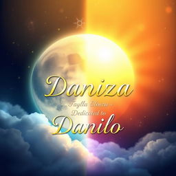 A captivating e-book cover designed for Taylla Eloiza's book, dedicated to Danilo