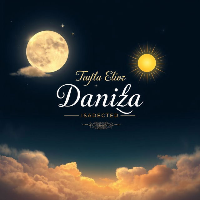 A captivating e-book cover designed for Taylla Eloiza's book, dedicated to Danilo