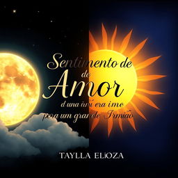 A captivating e-book cover designed for Taylla Eloiza's book, dedicated to Danilo