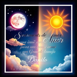 A captivating e-book cover designed for Taylla Eloiza's book, dedicated to Danilo