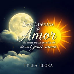 A captivating e-book cover designed for Taylla Eloiza's book, dedicated to Danilo