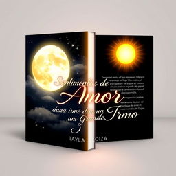 A captivating e-book cover designed for Taylla Eloiza's book, dedicated to Danilo