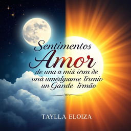 A captivating e-book cover designed for Taylla Eloiza's book, dedicated to Danilo