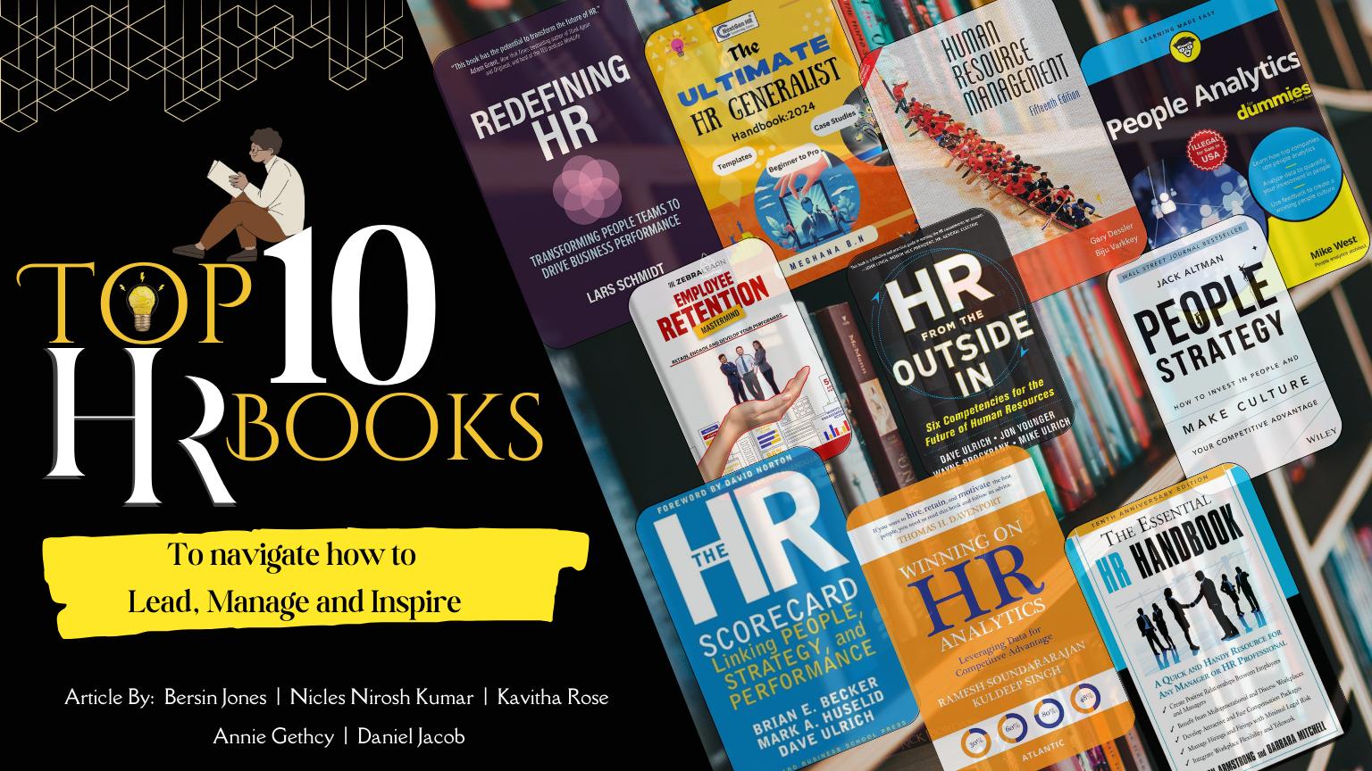 Explore which HR book will elevate your game! Answer a few fun questions, and we'll match you with the perfect read to transform your HR strategies.
