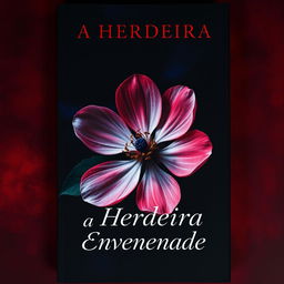 A book cover featuring a prominent Ume flower in the foreground, surrounded by a dark and melancholic background