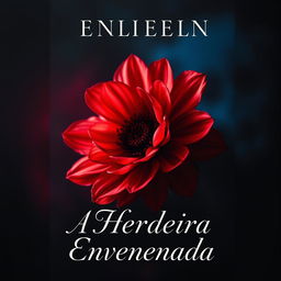 A book cover featuring a prominent Ume flower in the foreground, surrounded by a dark and melancholic background