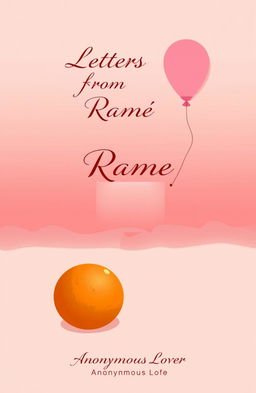 A contemporary romantic illustration featuring a soft pink sunset sky as the backdrop