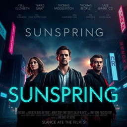 A movie poster for a film titled 'Sunspring'