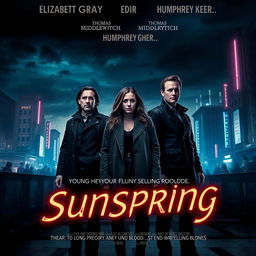 A movie poster for a film titled 'Sunspring'
