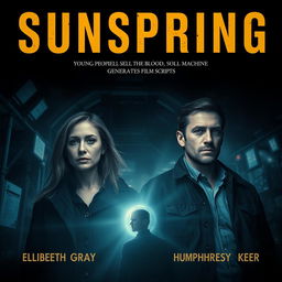 A cinematic movie poster for a film titled 'Sunspring'