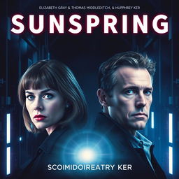 A visually striking movie poster for the film titled 'Sunspring'