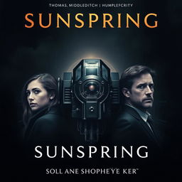 A captivating movie poster for the film titled 'Sunspring'