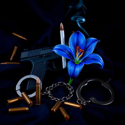 An intriguing book cover design for a dark romance novel, embodying an enemies-to-lovers theme