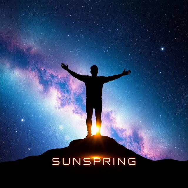 A captivating movie poster for a film titled 'Sunspring'