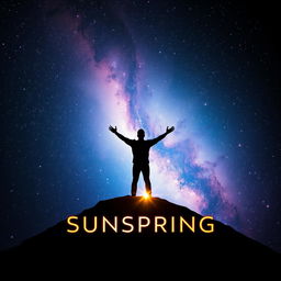 A captivating movie poster for a film titled 'Sunspring'