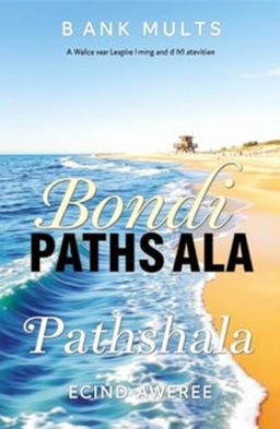 A book cover featuring the title 'Bondi Pathshala' prominently displayed in an elegant and modern font