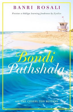A book cover featuring the title 'Bondi Pathshala' prominently displayed in an elegant and modern font
