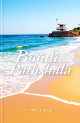 A book cover featuring the title 'Bondi Pathshala' prominently displayed in an elegant and modern font