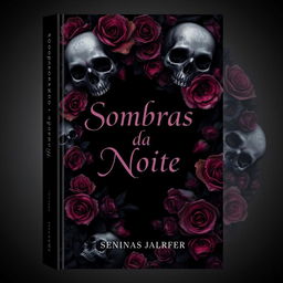 A dark romance book cover featuring a mysterious and haunting atmosphere