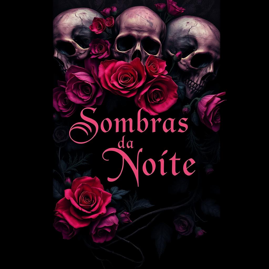 A dark romance book cover featuring a mysterious and haunting atmosphere