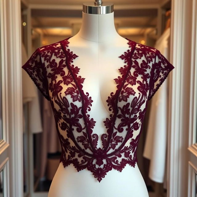 An elegantly designed sexy boobie top that showcases a sophisticated style with a mix of allure and chic fashion