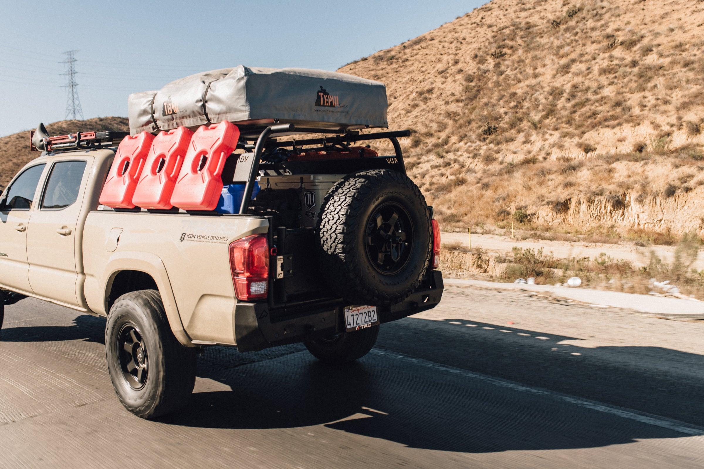 Discover the ideal tire carrier that suits your vehicle and adventure style. Take our quiz to find the perfect fit for your off-road journeys!