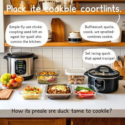 A cozy kitchen setup illustrating practical cooking solutions for people who dislike spending time in the kitchen