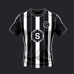 A stylish shirt design for a Computer Science course, inspired by a football jersey