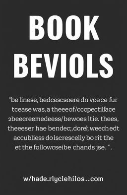 A comprehensive review of a book from the first chapter to the last