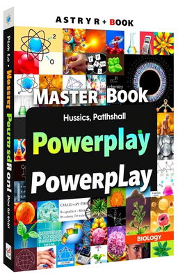 A visually striking book cover featuring a mosaic of images related to physics, chemistry, math, and biology