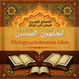 Cover proposal for a Master's program in Filology and Indonesian Islam