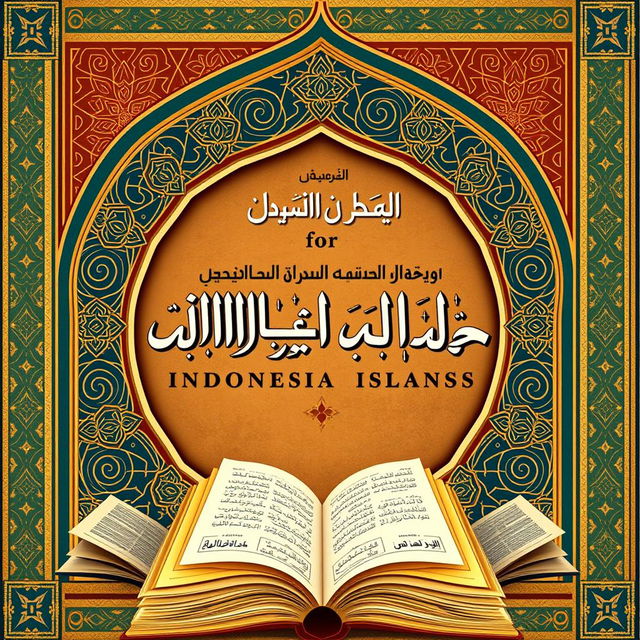 Cover proposal for a Master's program in Filology and Indonesian Islam