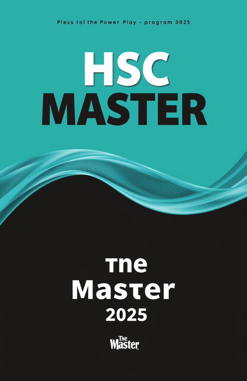 The Master book designed for the HSC Power Play program 2025