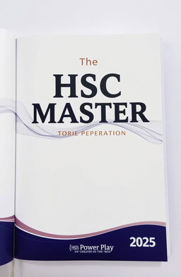The Master book designed for the HSC Power Play program 2025