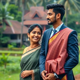 A poignant portrayal of a young, affluent man from Kerala alongside his wife, who embodies resilience and grace despite her humble background