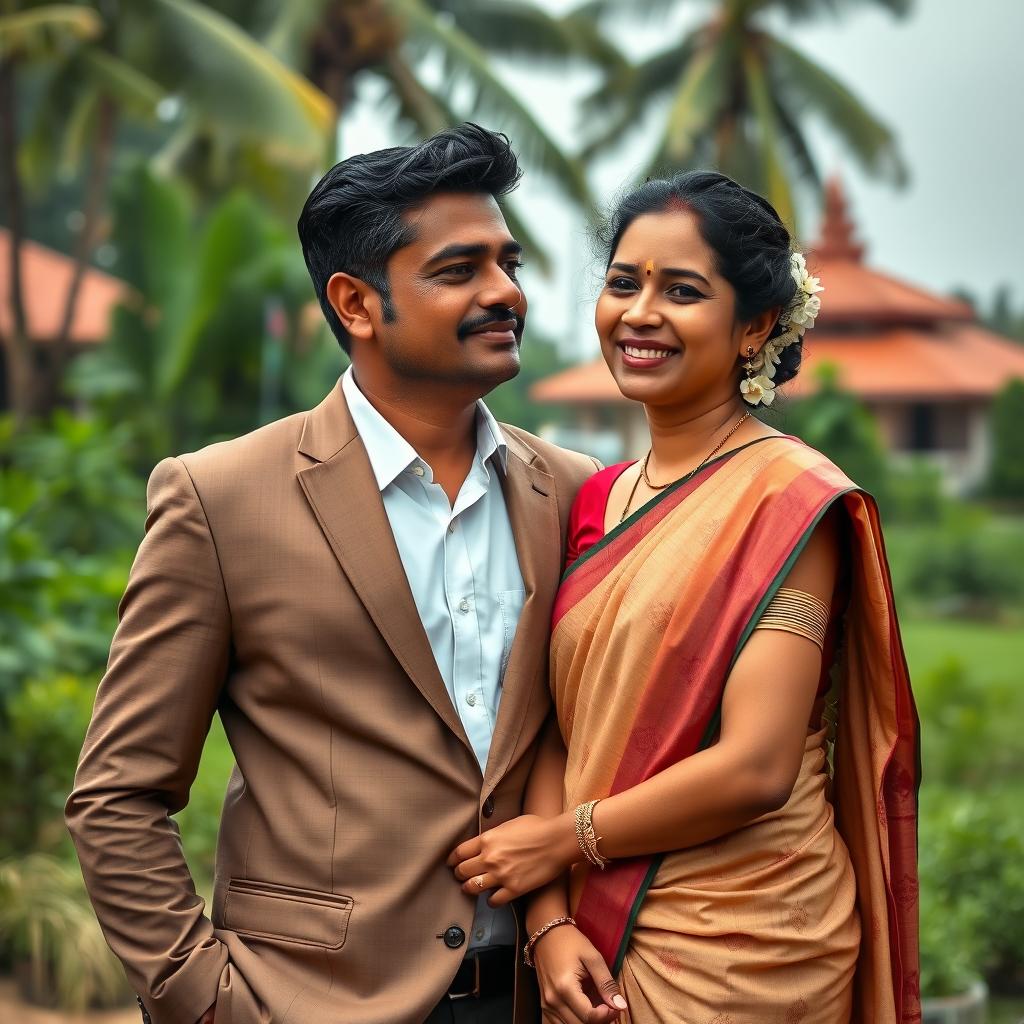 A poignant portrayal of a young, affluent man from Kerala alongside his wife, who embodies resilience and grace despite her humble background