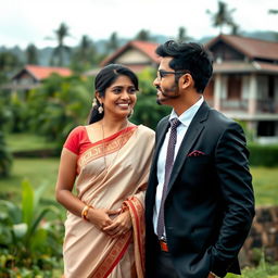 A poignant portrayal of a young, affluent man from Kerala alongside his wife, who embodies resilience and grace despite her humble background