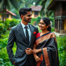 A poignant portrayal of a young, affluent man from Kerala alongside his wife, who embodies resilience and grace despite her humble background