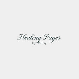 A serene and calming design featuring a white matte background