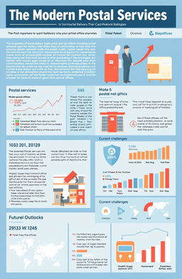 A detailed and informative report about the modern postal services, focusing on the evolution of post offices, their role in communication, and the services they offer today