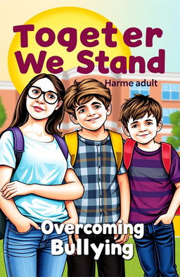 A vibrant and engaging cover design for a young adult book about school bullying