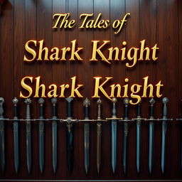 A stunning wall displaying a variety of swords, each with intricate and ornate pommels, showcasing different designs ranging from mythical creatures to elegant patterns