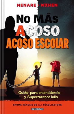 A powerful and emotive book cover that depicts the theme of school bullying
