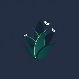 Design a modern and elegant logo inspired by the Night Cactus (Cardo Noturno)