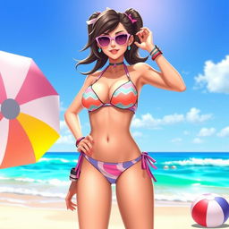 A female character inspired by D