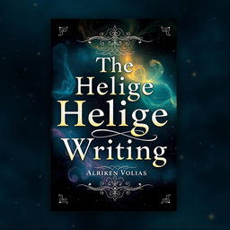 A book cover design for a title that translates to 'The Helige Writing'