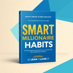 Create a book cover for 'SMART Millionaire Habits', which is the second part of the 'SMART Habits' series